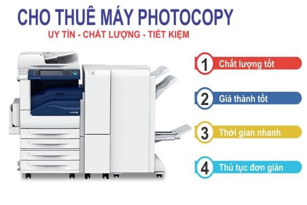 Dịch vụ cho thuê máy Photocopy